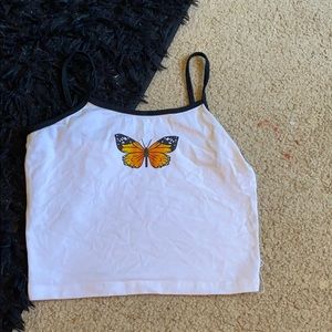 Monarch butterfly tank top